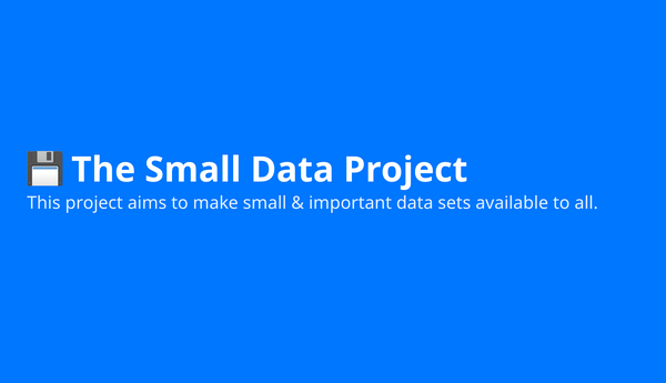 Small Data Project
